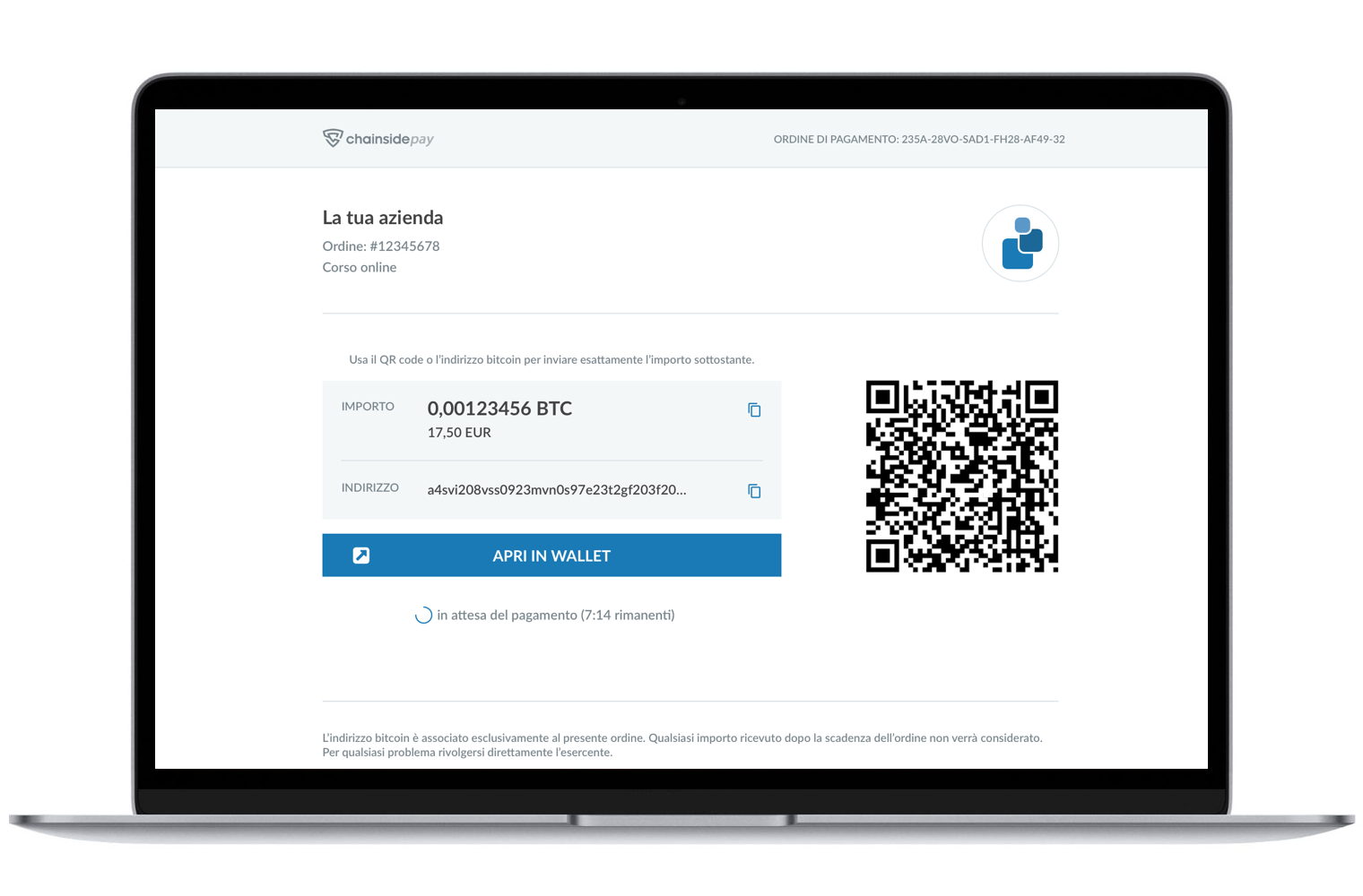 Come inserire la modalità di pagamento in bitcoin sul proprio e-commerce